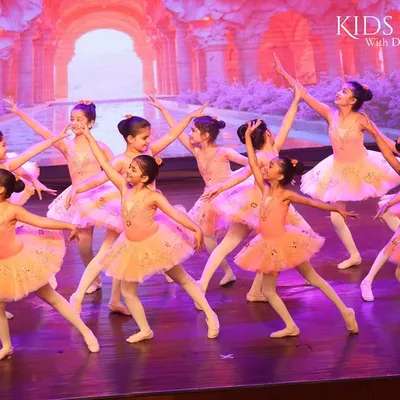 A look at our little ballerinas lighting up the stage. Their performance was a beautiful display of artistry and discipline, choreographed to bring out their natural grace and joy for dance.