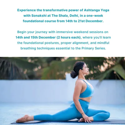 This one-week foundational course is perfect for anyone new to Ashtanga or looking to solidify their practice. We start with the basics, like the alignment in Eka Pada Rajakapotasana (Pigeon Pose).