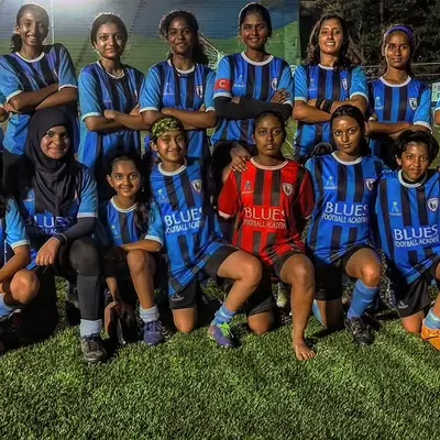 The full women's squad, united and strong. This picture captures the diversity and collective spirit of our team.