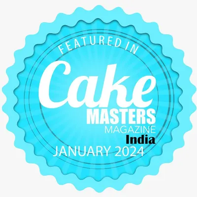 What a great way to start the year! I was honoured to be featured in the January 2024 issue of Cake Masters Magazine India.