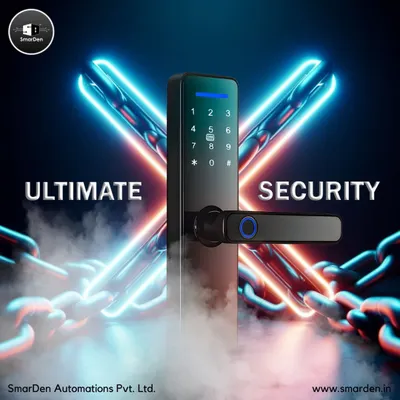 Ultimate security for your home or office. Our smart door lock provides multiple layers of protection, including fingerprint access and a digital keypad, all in a sleek, modern design.