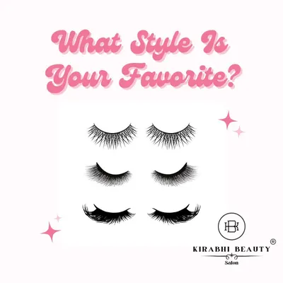 This chart shows the three main vibes I create. The top is a natural Classic style, the middle is a textured Hybrid, and the bottom is a full glam Volume set. Which one is your favorite?