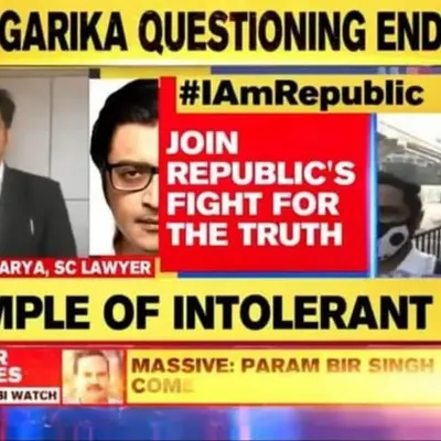 Appearing on Republic TV to offer my legal perspective on a case involving government actions, highlighting the importance of checks and balances.