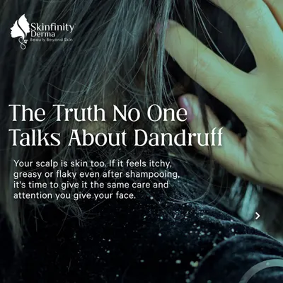 The truth no one talks about dandruff is that your scalp is skin too. If it's itchy or flaky even after shampooing, it needs the same level of care you give your face.