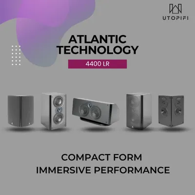 We partner with premium brands like Atlantic Technology to deliver cinema-quality sound. The 4400 LR series speakers are a perfect example, offering immersive, high-fidelity performance in a compact form factor suitable for any living room.