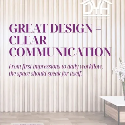 This is the core of my approach. A well-designed commercial space communicates its purpose and brand identity effortlessly. From the first impression at the entrance to the flow of the workspace, the design itself should guide and inform.