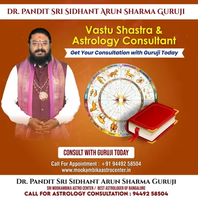 As an expert Vastu Shastra and Astrology consultant, I can help you align your home and life with cosmic energies. A consultation can bring harmony, prosperity, and positive changes by correcting the Vastu of your living space.