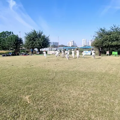 A proud moment for our Under 12 team, celebrating a 5 wicket victory against another academy. These matches provide invaluable competitive experience and showcase the hard work our young champions put in.