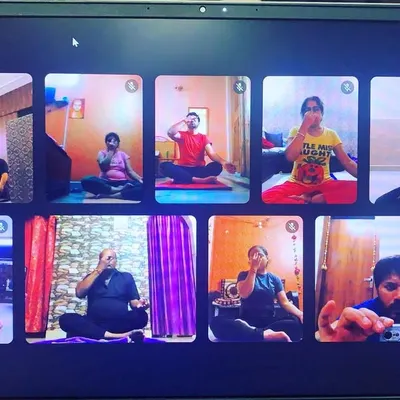 Pranayama is the practice of focusing on breath to control your vital life force. Our online classes always include breathing exercises to help you feel centered and calm.