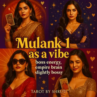 This image explores the 'vibe' of Mulank 1, which is associated with boss energy and an empire-building mindset. If your birth number is 1, you are likely a natural leader with strong ambitions.