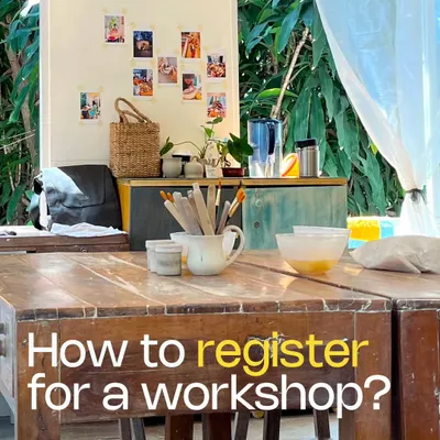 If you're curious about our workshops, this is for you. You can find the full schedule and register for a session by visiting our website. The link is in our bio, and we can't wait to see you at the studio.