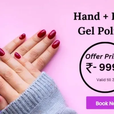 Check out our special offer for a hand and feet gel polish combo. A great deal to get a complete, long-lasting look.