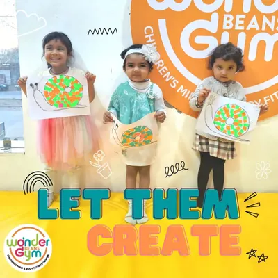This snail art project shows how we integrate logic into creativity. After learning to draw the snail, children were challenged to use an ABAB pattern for the colors, practicing both art and logical sequencing.