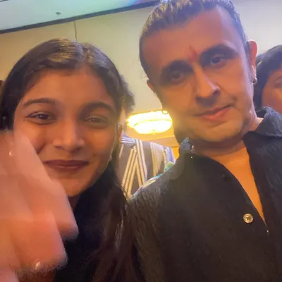 I still can't believe I was breathing the same air as the legend, Sonu Nigam sir. A true fan moment I will cherish forever.