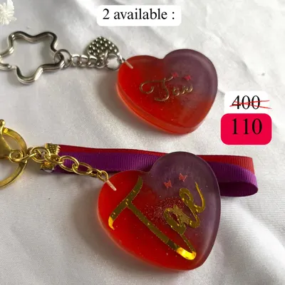 For my fellow ARMY. This "Tae" heart-shaped keychain is part of my limited BTS-inspired collection. Only two are available, so grab one for you and your bias twin.