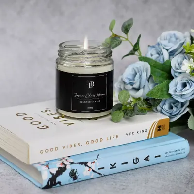 Add a touch of tranquility to any gift with our Japanese Cherry Blossom scented candle. It's a perfect wellness item for relaxation and creating a calming ambiance.