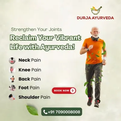 Don't let neck, knee, back, or shoulder pain hold you back. We create personalized Ayurvedic plans to strengthen your joints and help you reclaim a vibrant, active life.