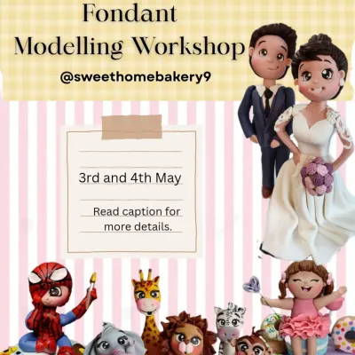 Here is the full syllabus for my popular Fondant Modelling Workshop. We cover everything from human figures and bride and groom toppers to cute animals and superheroes over two or three days. It's perfect for beginners or anyone looking to improve their skills.