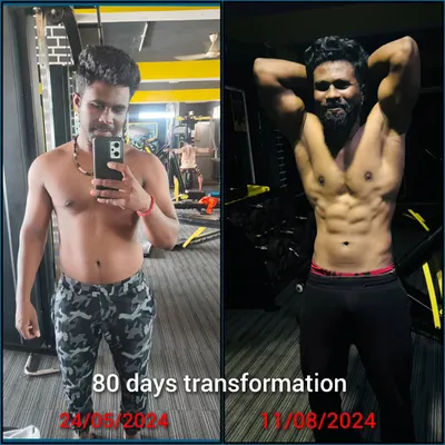 This is what 80 days of dedication looks like. With the right guidance and consistent hard work, this kind of gym transformation is possible for anyone.