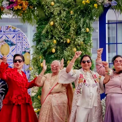Age is just a number on our dance floor. We love bringing together the entire family, especially the elders, for a joyous performance that becomes a cherished memory for everyone at the wedding.