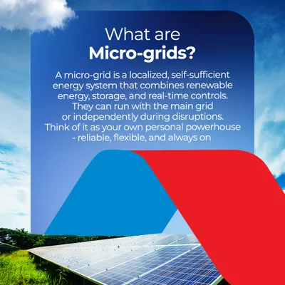 A microgrid is a localized, self-sufficient energy system that acts as your personal powerhouse. By combining renewable energy sources like solar with storage and real-time controls, it can operate with the main grid or independently during disruptions, ensuring power is always on.