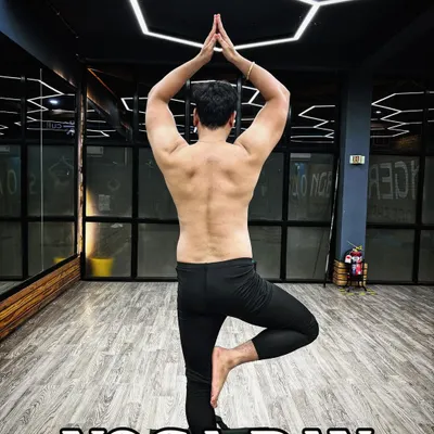 Celebrating International Yoga Day with Vrikshasana (Tree Pose). Yoga brings harmony to the heart and stillness to the soul, teaching us patience and resilience.