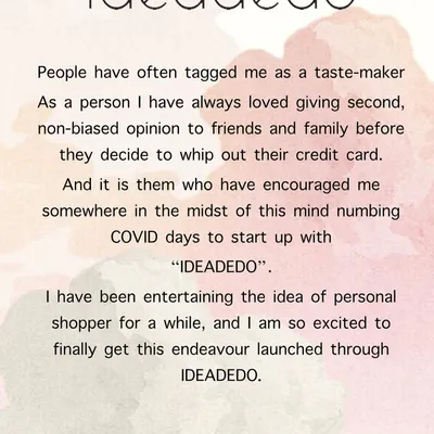 This is the story of how Ideadedo began. It grew from a simple love for helping friends and family make confident purchase decisions, and I am so excited to have launched this endeavor to help a wider circle.