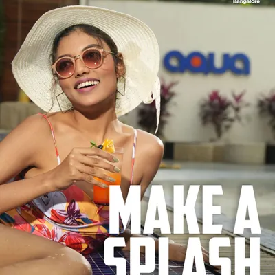 Make a splash with our Aqua poolside weekends. It's the perfect spot to escape the city, with a magical ambiance, flowing drinks, and beats that hit just right as the sun goes down.