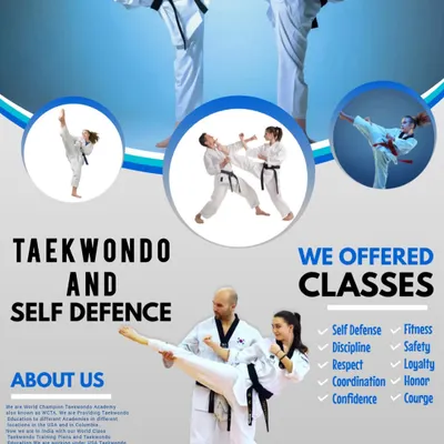 This breaks down everything you need to know about joining us. We cover Taekwondo and self-defense every Tuesday, Thursday, and Saturday from 5 to 6 PM. You'll learn skills that build not just physical fitness but also discipline, respect, and confidence.