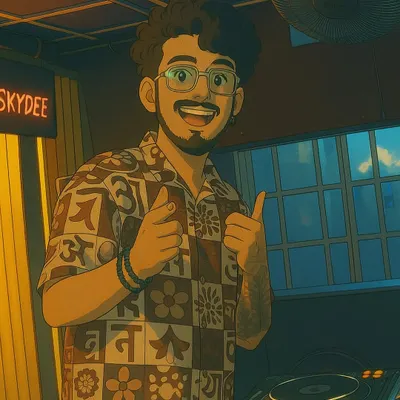 An anime-style portrait that captures my positive vibe. I believe in finding joy, and this artwork reflects that.