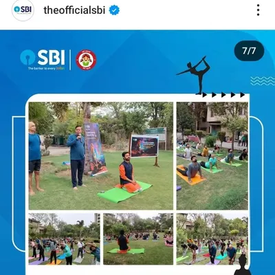 It was an honor to be featured by the State Bank of India for leading one of their corporate wellness initiatives. We focus on bringing practical yoga for employee well-being to leading organizations.