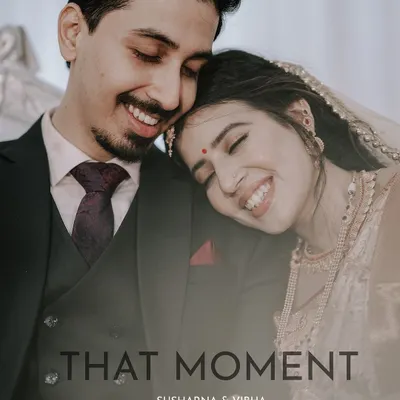 "That Moment." A perfect candid shot where the couple is lost in their own world, full of smiles. This is the kind of authentic emotion I strive to capture.