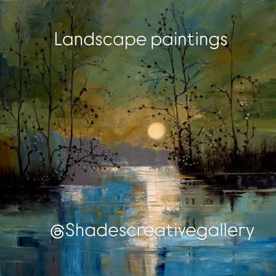 We create captivating landscape paintings that bring the beauty of nature indoors. From serene sunsets over water to mystical, snow-covered forests, our artists can capture any mood or season on canvas.