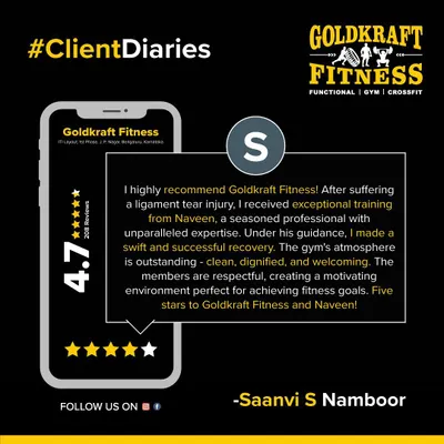 We're proud to have helped Saanvi with a swift and successful recovery from a ligament tear injury. Her review highlights the exceptional training and motivating atmosphere we work hard to maintain.