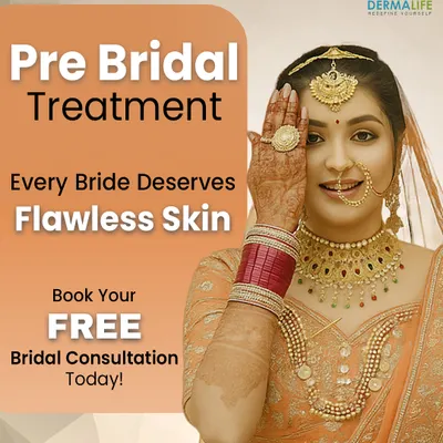 We believe every bride deserves flawless skin. Our pre-bridal treatments are designed to give you that picture-perfect glow. Book your free consultation to begin your journey with us.