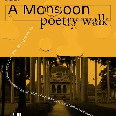 The monsoon brings a strange tapestry of memories. This walk in Lodhi Garden uses poetry about rain to reflect on what this season evokes in us, be it affection, nostalgia, or grief. It's an invitation to listen to the pink noise of the falling rain.