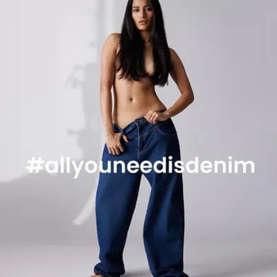 The final campaign image for Freakins' denim line. I was responsible for the hair, creating a simple, natural look with long, healthy waves that align with the brand's minimalist and confident aesthetic.