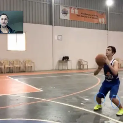 An amazing opportunity for one of our players to get his shooting form analyzed live by NBA optimization coach David Nurse. This is the level of feedback we bring to our academy.
