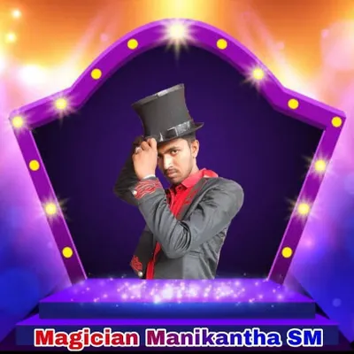 This is my official banner. As Magician Manikantha SM, I am always ready to bring my unique style of magic and entertainment to your event.