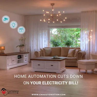 Power up your savings with complete home automation. By intelligently managing your lighting, security, and entertainment systems, our solution actively works to cut down on your electricity bill.