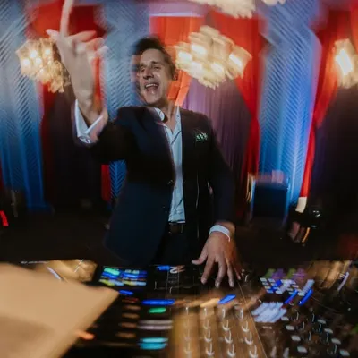 Life has been up in the air lately, and I love it. This shot captures the energy and motion of a night spent creating musical magic.