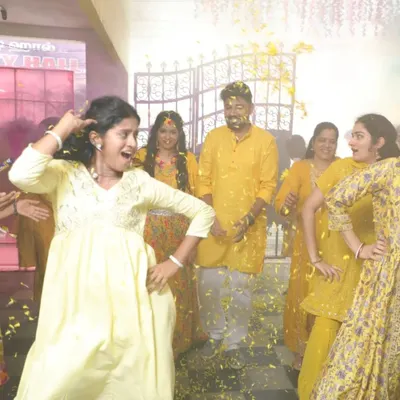 The pure joy of a Haldi ceremony. This was the very first Haldi for both families, and we were honored to plan an event filled with simplicity, love, and lots of yellow.