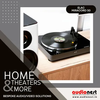 For the vinyl lovers, the Elac Miracord 50 turntable is a beautiful piece that combines retro style with modern engineering. It's the perfect centerpiece for a high-fidelity audio setup, bringing warmth and character to your music collection.