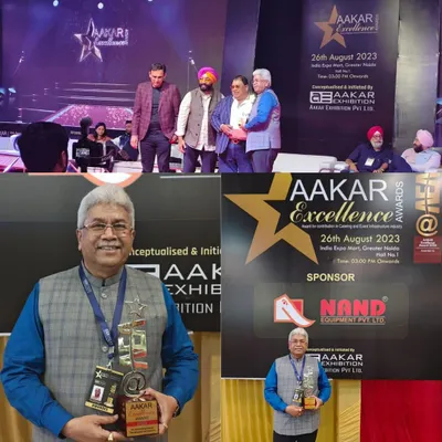 We are honored to have received the Aakar Excellence Award for being the best caterer in India. This is a testament to our team's hard work and our commitment to delivering exceptional food and service for over three decades.