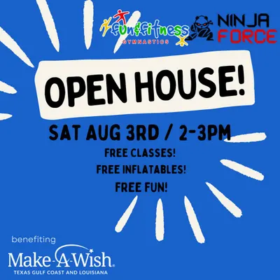 You're invited! We host Open House events for the community to come and experience our gym for free. It's a great chance to meet our coaches, try our equipment, and see what we're all about.