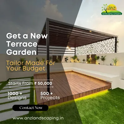 We create tailor-made terrace gardens to fit your budget, with projects starting from ₹50,000. With over 1000 designs and 500+ completed projects, we have the expertise to bring your vision to life.