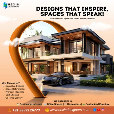 An overview of our core principles: innovative designs, premium materials, and on time delivery for residential, office, and restaurant projects. We handle everything from concept to completion.
