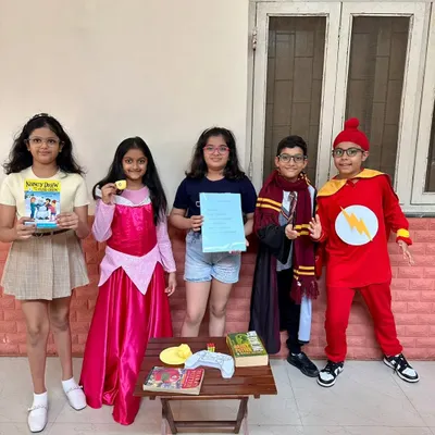 Our students fully immersed in their characters for a Group Drama exam. From Harry Potter to The Flash, they bring beloved stories to life with creative costumes and props, making their performance memorable and fun.