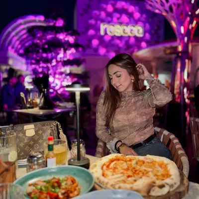 A feast for the eyes and the taste buds at Resaca Delhi. The ambiance is just as amazing as the food, making it a perfect spot for a night out.