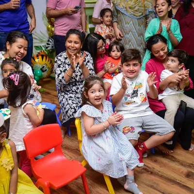 The pure, unfiltered happiness of kids and parents enjoying a show together. This is what my events are all about.